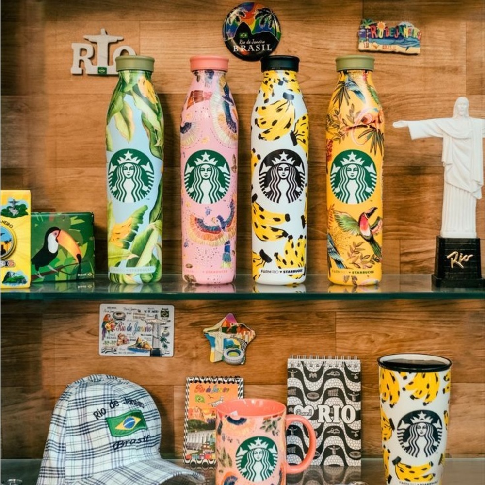 ISO Starbucks x Farm Rio from Outside USA collection